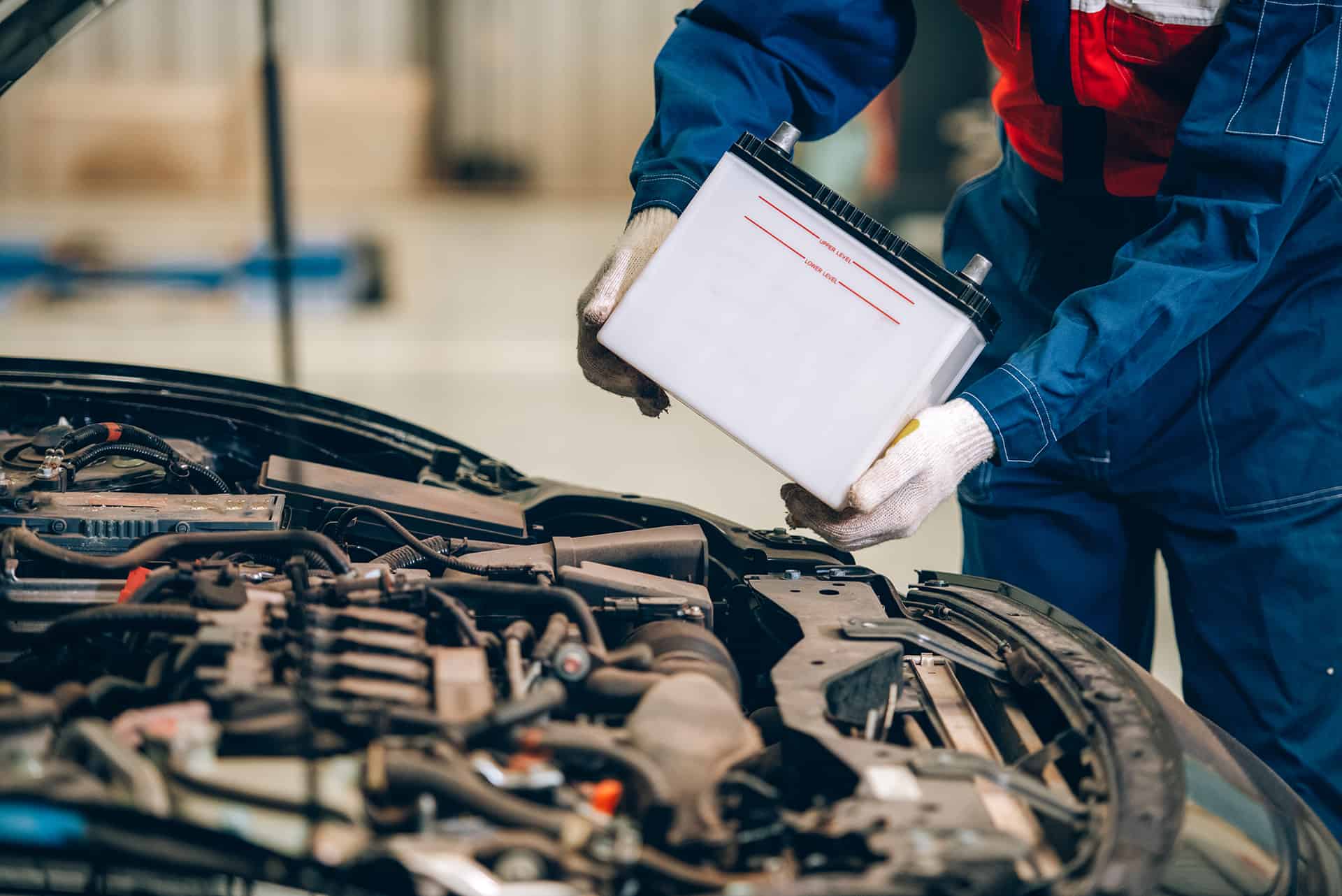 Battery Servicing at John Delany Motors