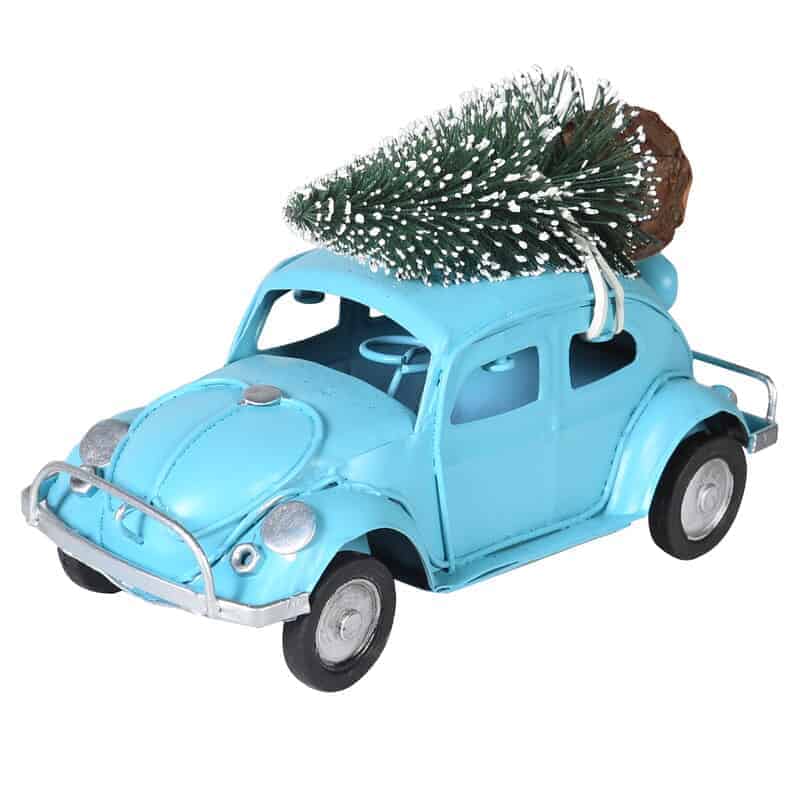 tree on top of a car