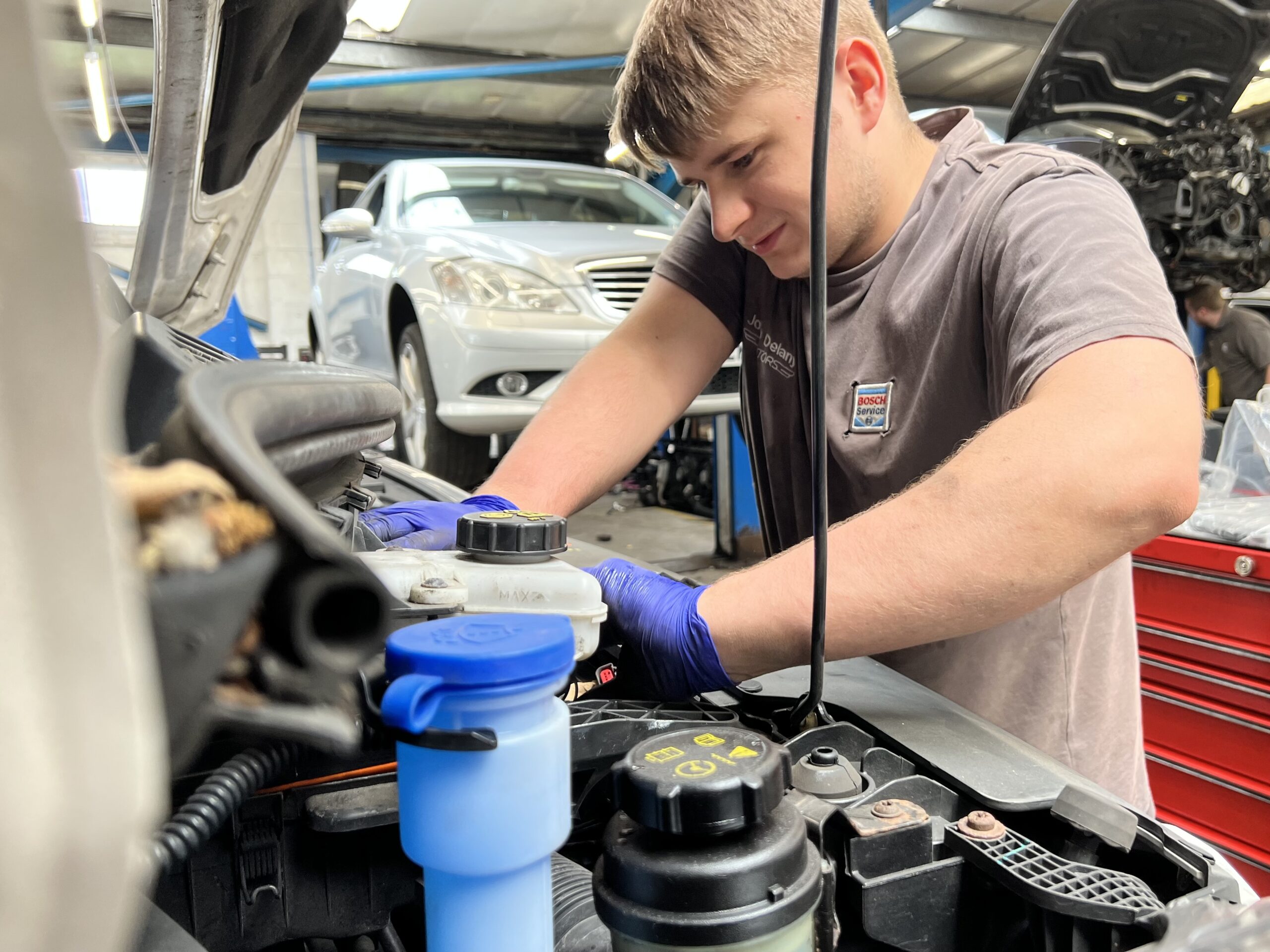 Regular car service at John Delany Motors